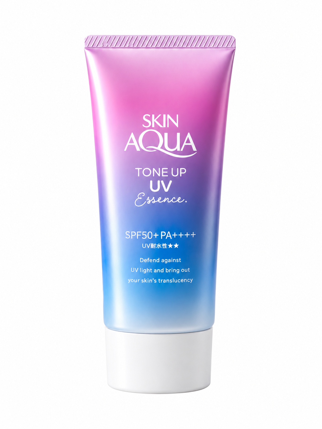SKIN AQUA – Tone Up UV Essence Sunscreen SPF50+ PA++++ – Brightening Lavender (80g) product view 2