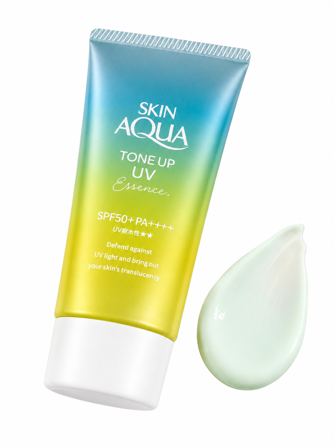 SKIN AQUA – Tone Up UV Essence Sunscreen SPF50+ PA++++ – Redness Balancing - Mint (80g) product view 2