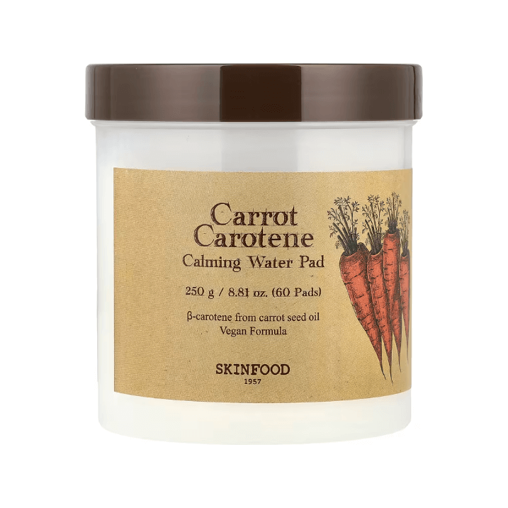 SKINFOOD – Carrot Carotene Calming Water Pad 60 Pads product image