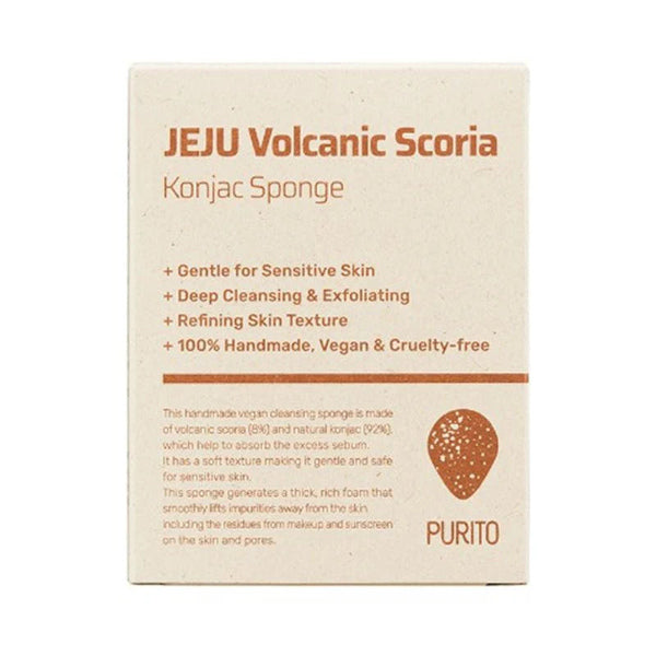 PURITO SEOUL – Jeju Volcanic Scoria Konjac Sponge product image